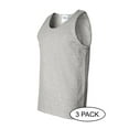thumbnail image 2 of Gildan - Ultra Cotton® Tank Top - 2200 - 3 Pack - Multi-Pack - Ash - Size: S, 2 of 3