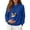 S11-Dark Blue, variant on Rhoudy Pet Pouch Hoodie for Women Kangaroo Pocket Sweatshirt Cuddle Pouch Dog Carrier Hoodie with Pet Pocket L Army Green