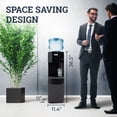 thumbnail image 3 of Igloo Water Cooler, Top-Load Water Dispenser for 3-5 gal Bottles with Hot Water Safety Lock, Black, 3 of 5