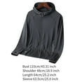 thumbnail image 2 of Chaqueta con capucha y cremallera completa para hombre Yinane protección solar UPF50+, 2 of 7