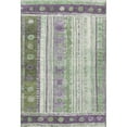 thumbnail image 2 of Addison Rugs Mayfield Premium Machine Washable Transitional Stripes Purple Rectangle Rug, 10' x 14', 2 of 7