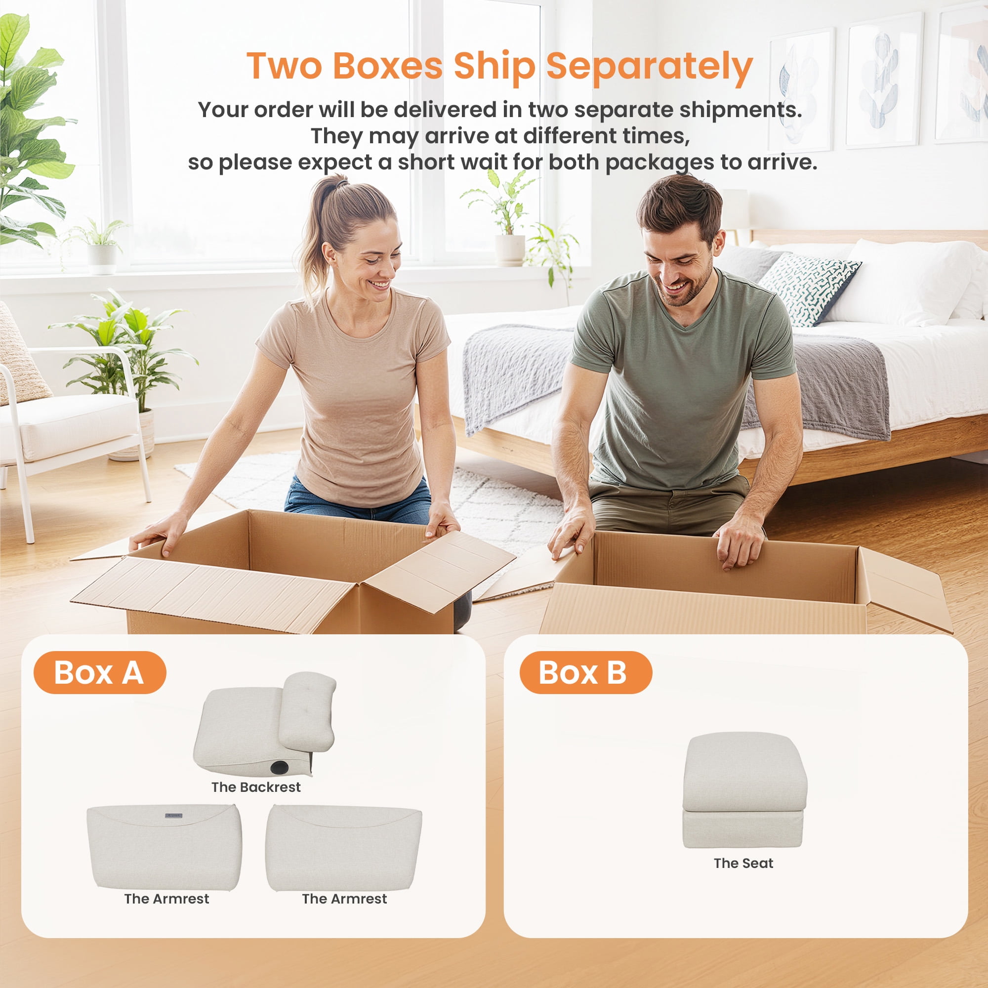 SERWALL Nursery Rocking Chair with 270° Swivel, Swiverl Glider Rocking Chair with USB-C Port & Speaker, Beige
