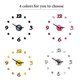 thumbnail image 4 of DIY Wall Clock Frameless Mute Wall Stickers 40 Diameter Modern Design Sticker for Living Room Home Kitchen Office Bedroom Decorations Gifts, 4 of 5