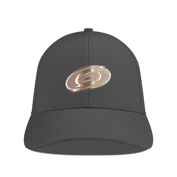 Men's Levelwear Charcoal Carolina Hurricanes Ascend Copper Insignia Vented Adjustable Hat