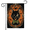Multicolor 2, variant on ADECORIVY Halloween Evil Skeleton Pumpkin Welcome Garden Flag 12x18 Inch Double Sided Outside Porch Yard Decoration Outdoor Flag