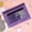 Purple, variant on JMYHOAM Storage Containers Three-hole Pencil Case Zipper Transparent PVC Document Storage Bag Detachable Folder Large Capacity Pencil Case Home and Storage