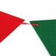 thumbnail image 3 of 8M Triángulo Banderas Garnd Navidad Holiday Party Decoración de bricoje Colco Bandera, 3 of 8
