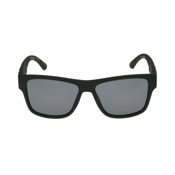 Foster Grant - Foster Grant Men's Black Polarized Retro Sunglasses LL09 ...