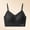 Black, variant on Women's Bra Sports Bras for Women Large Bust Printed Sheer Bralette Wireless Soft Stretch Seamless Comfort Light Support Patterned Everyday Lingerie Bra for Day to Night and Lounge Wear