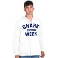 thumbnail image 5 of Funny Feeling Salty Snark Week Joke Zip Up Hoodie Men's Women's Brisco Brands M, 5 of 6