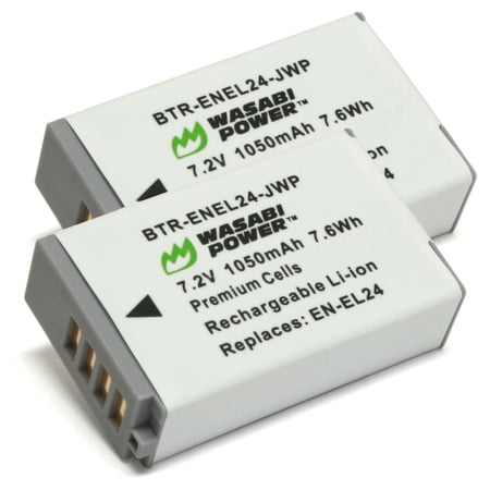 Wasabi Power Battery for Nikon EN-EL24 (2-Pack) price history on PriceWatchPro