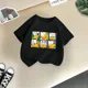 thumbnail image 3 of Marca Linda camiseta de algodón de verano para niños con el Pato Donald, linda y divertida camiseta de dibujos animados de Disney para niño y niña, ropa informal de moda para niños, 3 of 5