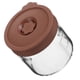 thumbnail image 4 of Transparent Glass Storage Jar with Silicone Seal Lid for Storage, 4 of 5