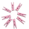 thumbnail image 2 of Toystoory 100 unids/bolsa 35mm clavijas de artesanías papel para teléfono Clips para fotos Scrapbooking fiesta Peg Oficina artesanía Clip Rosa, 2 of 6