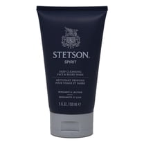 Stetson Spirit Deep Cleansing Face & Beard Wash Bergamot & Leather 5oz/150ml