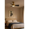 thumbnail image 3 of 906030FHB-LDA Hinkley Lighting Atom - 3 Blade Dual Mount Ceiling Fan with Light Kit In Traditional Style-13.25 Inches Tall and 30 Inches Wide-Heritage, 3 of 11