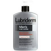 Lubriderm Mens 3 In 1 Body, Face And Post Shave Lotion, Fragrance Free - 16 Oz, 2 Pack