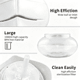 thumbnail image 4 of Leaf Humidifier 1800ML Large Capacity Ultrasonic Cool Mist Humidifier with Green LED Color Changing Lights, Air Freshener,White, 4 of 6