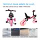 thumbnail image 3 of Triciclo The Baby Shop  con porta vaso, sonido y luz Rosa -, 3 of 5