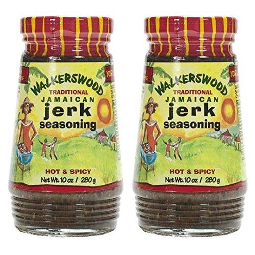 Walkerswood Traditional Jamaican Jerk Seasoning, 10 oz (Pack of 2) 10