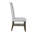thumbnail image 6 of New Classic Furniture Julius Solid Wood Dining Chair in Walnut (Set of 2), 6 of 8