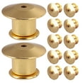 thumbnail image 1 of 32Pcs Locking Pin Backs Pin Badge Backs Replacement Brooch Pin Keepers for Bag Hat, 1 of 9