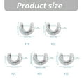 thumbnail image 2 of 2pcs Heavy Duty Rod Holders Curtain Rod Holder set for Closet & Wardrobe Use, 2 of 13