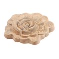 thumbnail image 4 of Decoración Puerta De Gabinete Calcomanías Sólidas Patrón De Flores Madera Tallada, 4 of 5