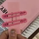 thumbnail image 5 of 8 pinzas planas para el pelo para mujer, color rosa, pinzas planas para el pelo, pinzas de pelo de cocodrilo mate, pinzas planas grandes y pequeñas, 5 of 5