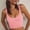 Pink, variant on Y2K Tank Top Sevevn Women's Fashion Casual Spring Summer Solid Color Camisoles Round-Neck Camisoles Compression Tank Tops For Women