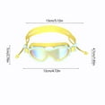 thumbnail image 3 of Luxcidy Kids Swim Goggles, Adjustable Silicone Swimming Goggles Crystal Clear Swim Glasses, Swimming Glasses for Children from 3 to 15 Years Old(B), 3 of 6
