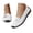 White, variant on Women's Comfortable Penny Loafers Casual Slip on Walking Flat Shoes Business Work Office Driving Mocs Boat Shoes White 8