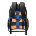 thumbnail image 3 of 16 Inch Transparent Backpack With Lightweight And Durable Design Without Pockets Transparent For Work Business Travel Sports Cornflowerblue Buffalo Plaid Check Tartan Scotland_2, 3 of 7
