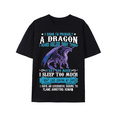 thumbnail image 3 of I'm Probably A Dragon Lovers Gift T-Shirt 336765 funny Men’s Short Sleeve Graphic T-shirt Collection black PR, 3 of 9