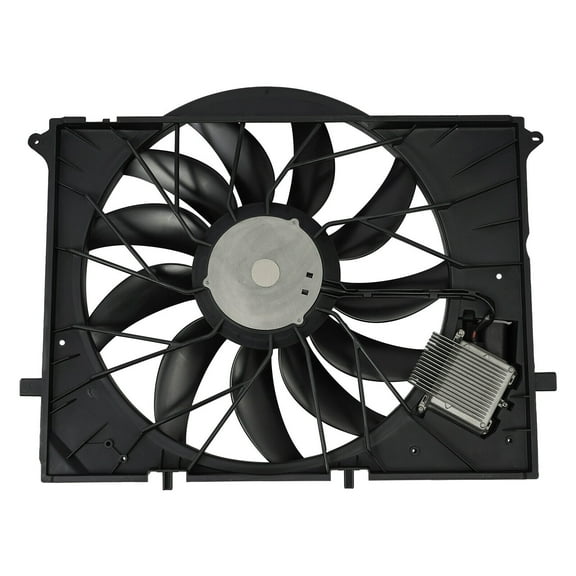 For 2001-2012 Mercedes Benz Engine Radiator Condenser Cooling Fan Assembly