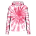 thumbnail image 5 of Afuyipoi Athletic Jackets for Men,Tie-dye Print Full-coverage Raglan Sleeve Sun-Protective Clothing Pink 3XL, 5 of 7