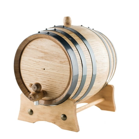 5 Liters American White Oak Wood Aging Barrels | Age your own Tequila, Whiskey, Rum, Bourbon, (Best Bourbon Barrel Stouts)