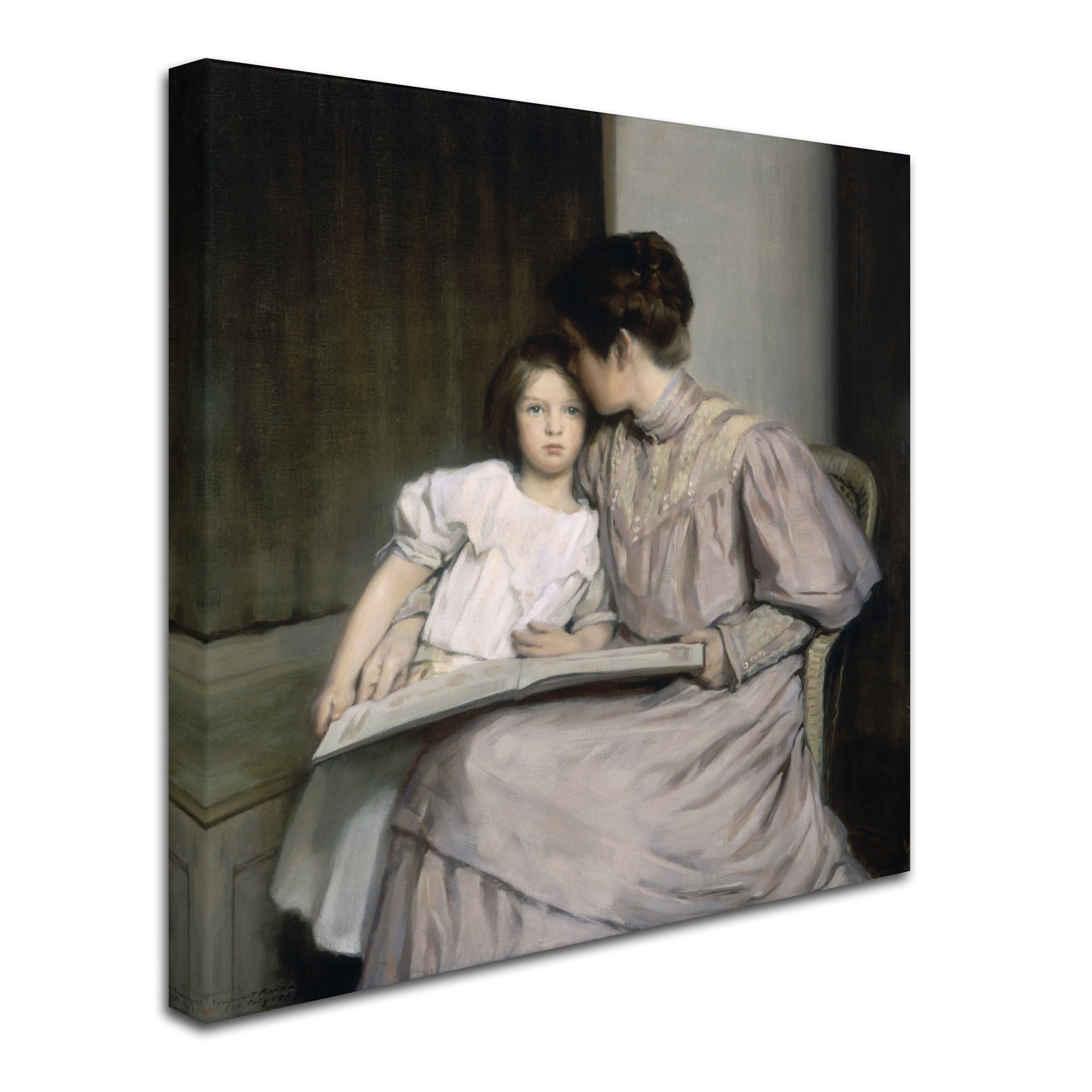 William Sergeant Kendall 'An Interlude' Canvas Art