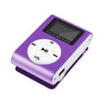 thumbnail image 1 of Blukids Lecteur MP3 Portable, 1 Pce Écran LCD USB Lecteur de Musique de Sport (Violet), 1 of 2