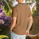thumbnail image 5 of Camisas de Manga Corta para Hombres Casual Slim Fit Cuello Redondo Bottoming T Shirt Blusa de Verano, 5 of 9