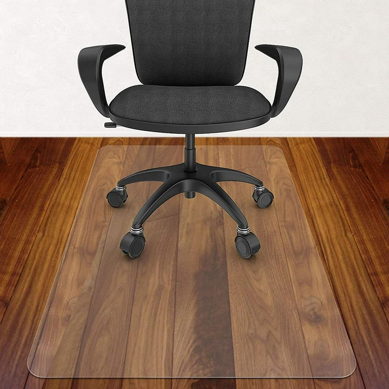 BesWin Chair Mat for Hardwood Floor - 36x48 Heavy Duty Desk Chair Mats  for Office Chair - Transparent Computer Floor Mat Office Home Floor