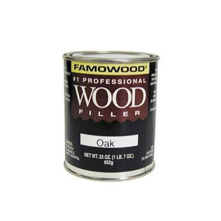 FA21134 1 Pint Red Oak Wood Putty (Best Wood Filler For Red Oak)