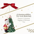 thumbnail image 6 of Spode Christmas Tree Snowman Tree Hugger Ornament, Decorative Holiday-Themed Ornaments - Hanging Ornament for Seasonal Tree Decor, Collectible Festive Keepsake & Gift, 6 of 7