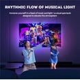 thumbnail image 4 of Lumina Pro Tv Immersion Kit,TV Backlight LED 16.4ft - TV Backlight Sync to Screen PC Monitor for 55-65 inch Screens,RGB LED Strip Lights Cuttable with Sensor Smart App Control,Game & Music Sync, 4 of 7