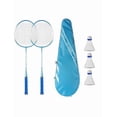 thumbnail image 1 of Juego De Raquetas Xtellar color azul De Bádminton 2 Raquetas Y 3 Gallitos, 1 of 5
