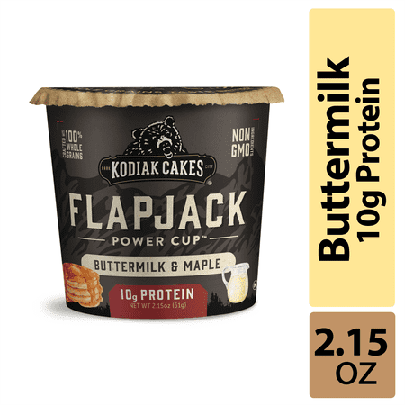 Kodiak Cakes Flapjack Unleashed Buttermilk & Maple Pancake Cup, 2.15 Oz