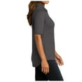 thumbnail image 3 of Yellow Rooster Womens Short Sleeve City Stretch Top Graphite XS, 3 of 4