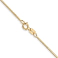 thumbnail image 4 of 14K Yellow Gold Box Chain Styles Necklace 14 inch .7 mm with Spring Ring Clasp 0.7, 4 of 5