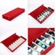 thumbnail image 4 of Jumpingount Caja de almacenamiento, pantalla de 8 rejillas, sólida, duradera, práctica, soporte para gafas de sol, funda multifunción, decoración, Cadenas y cordones para anteojos Rojo Jumpingount AP015629-01, 4 of 6
