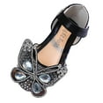 thumbnail image 1 of Cathalem Fille Robe Sandals Talons Hauts Chaussures Robe Ouverte Bout Pompe Sandals Paillettes Parti Chaussures Wedding, Noir 34, 1 of 5
